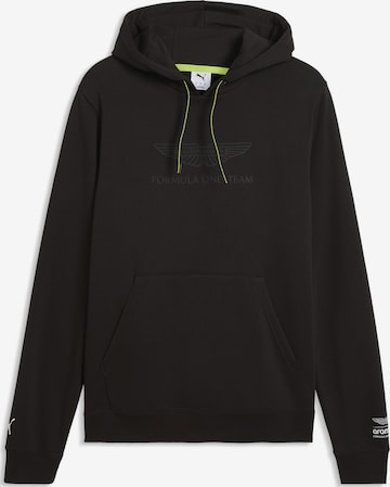 PUMA Sporttrui 'MARTIN ARAMCO F1® TEAM' in Zwart: voorkant