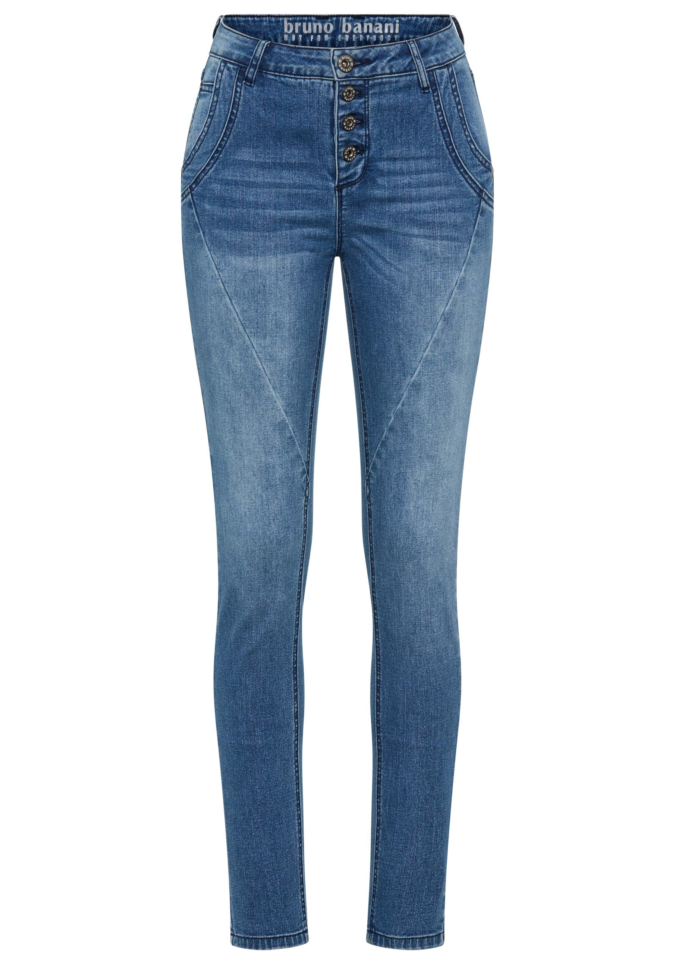 Bruno Banani LM Skinny Jeans in Blue: front