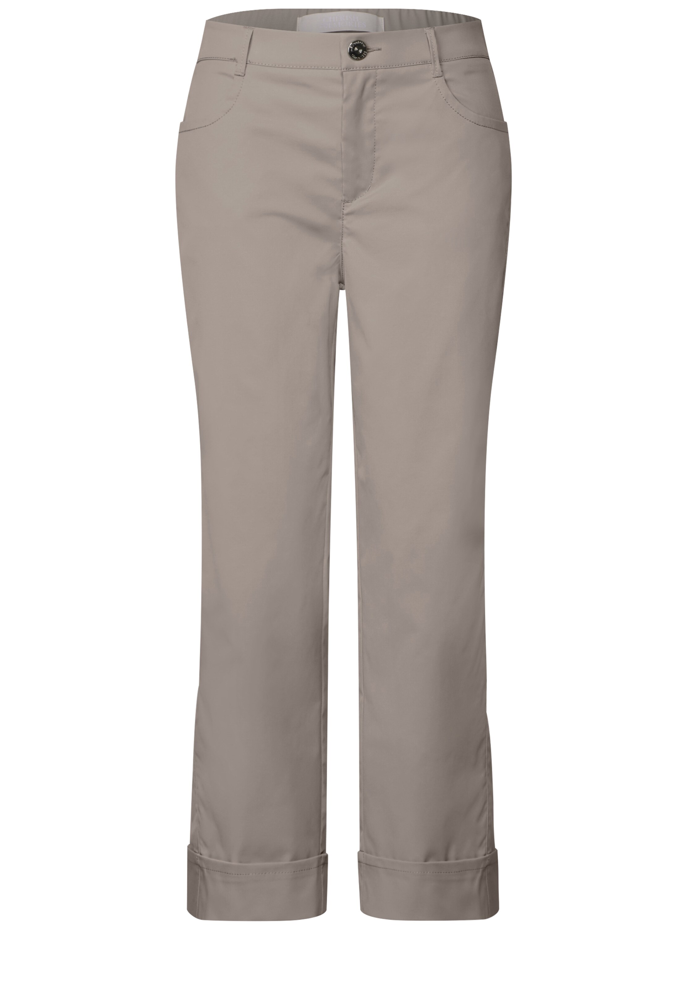 STREET ONE Regular Pants in Grey: front