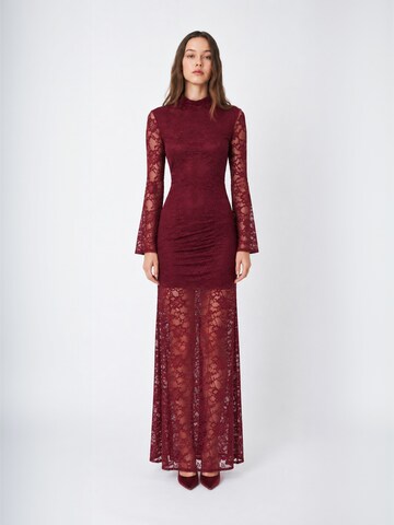 Robe ' Meredithcras ' Crās en violet : devant