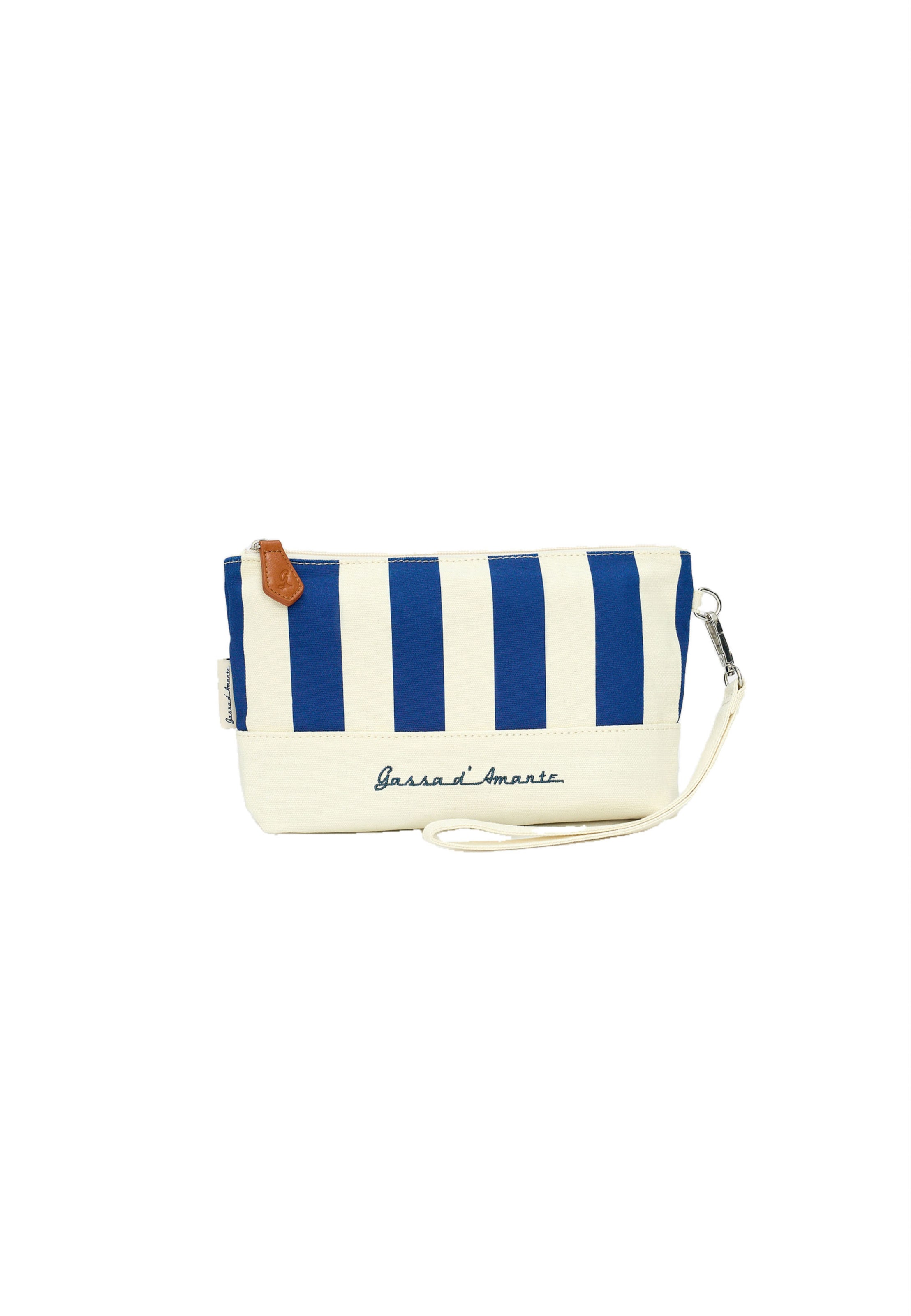 Gassa d'Amante Clutch 'Alassio' in Blue: front