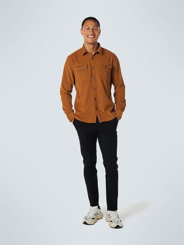 No Excess Regular fit Button Up Shirt in Brown