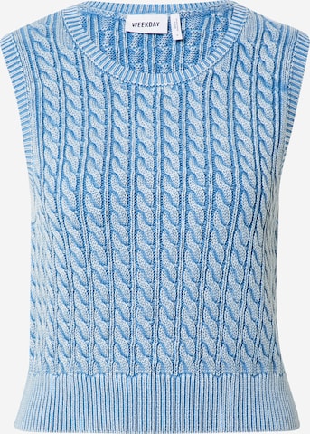 WEEKDAY Sweater 'Joy' in Blue: front