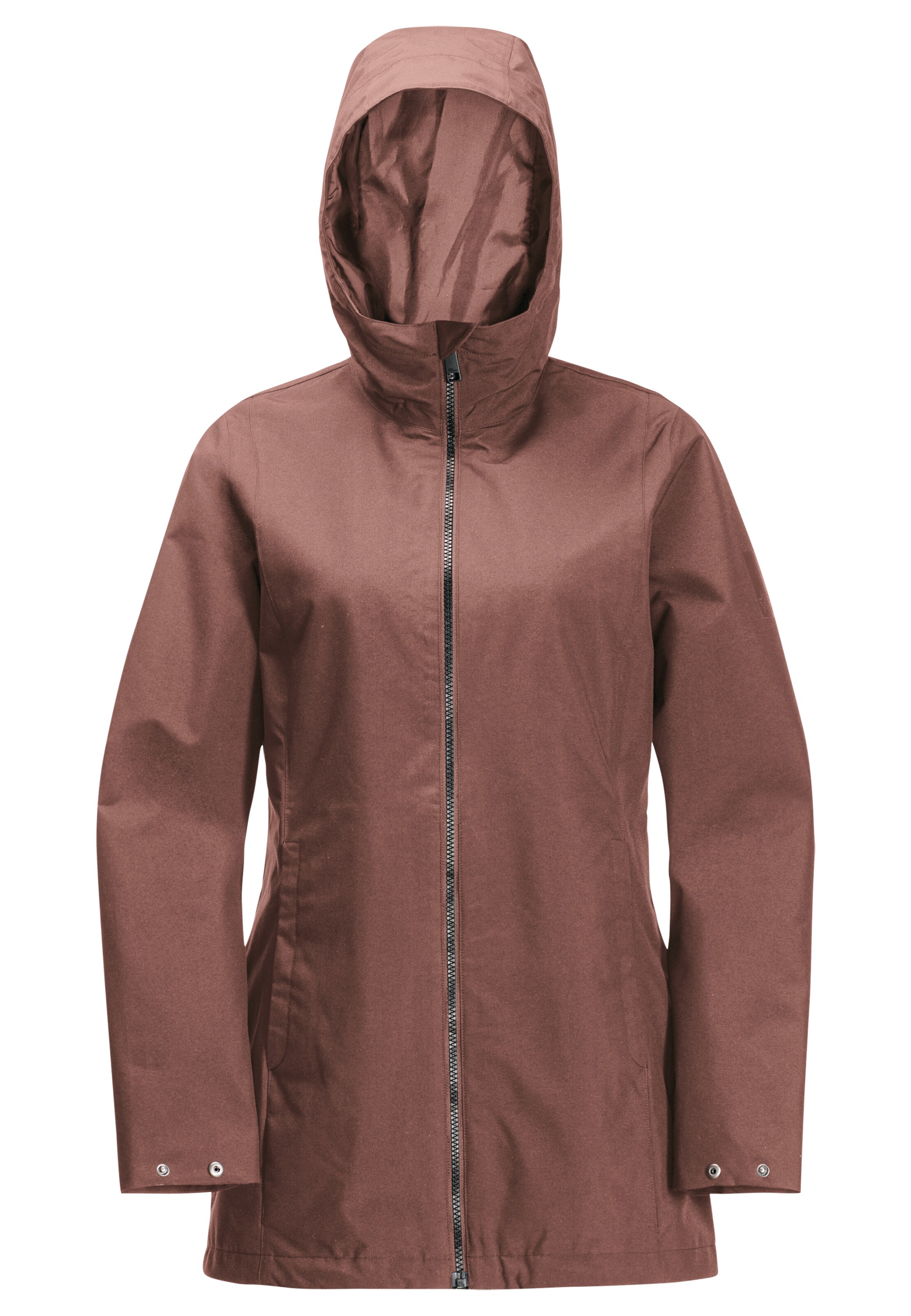 JACK WOLFSKIN Outdoor Jacket in Brown: front