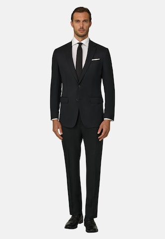 Boggi Milano Regular fit Colbert in Zwart: voorkant