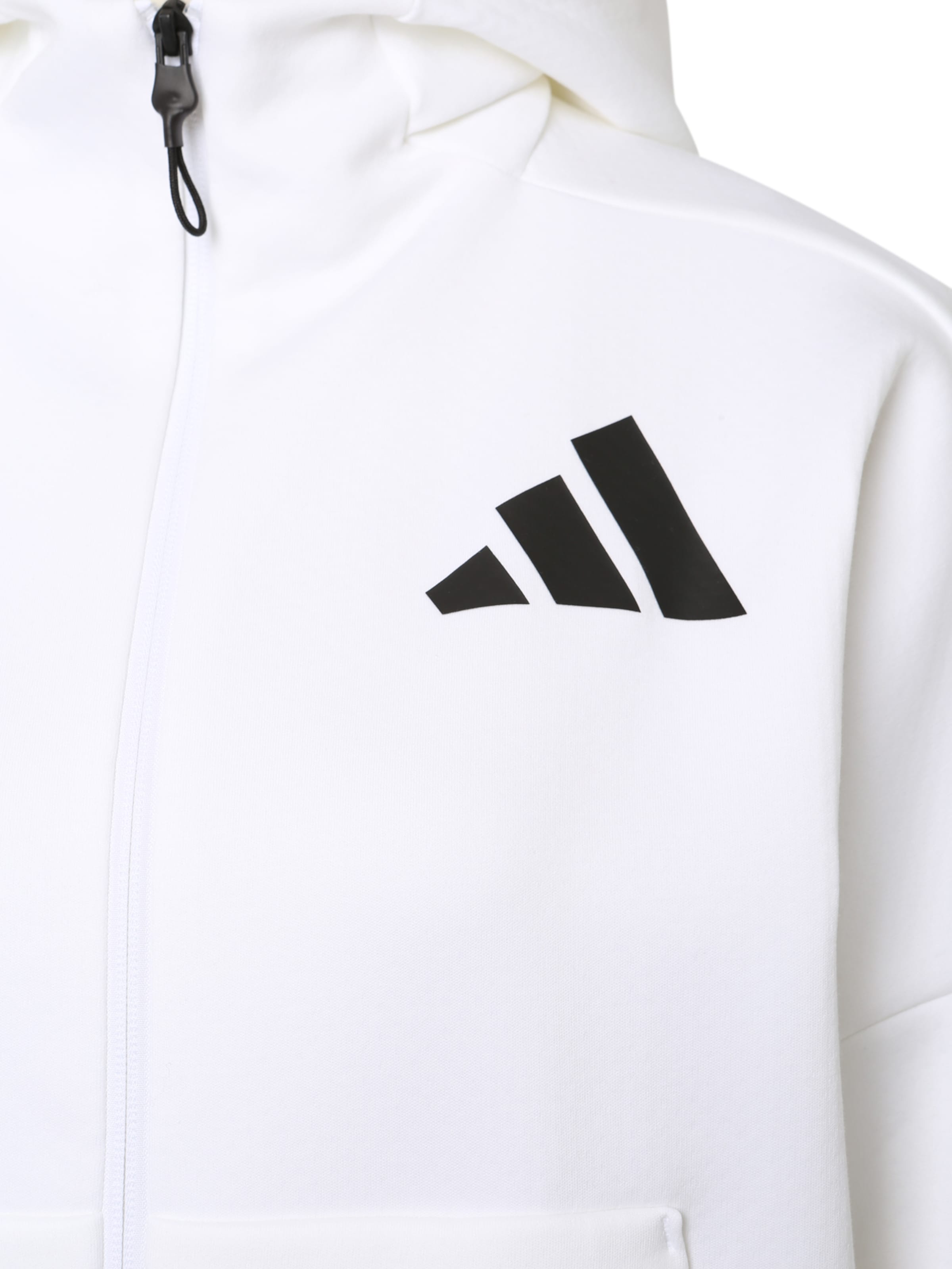 ADIDAS SPORTSWEAR - Sudadera con cremallera deportiva 'Z.N.E.' en blanco