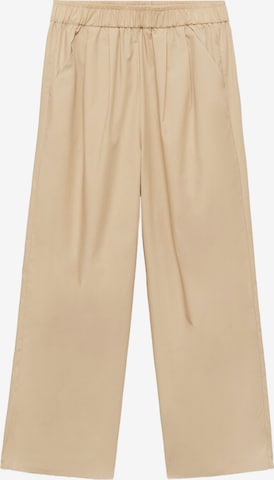 Bootcut Pantalon 'TOMY-H' MANGO en marron : devant