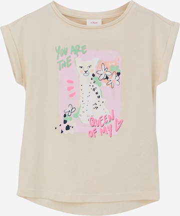 T-Shirt s.Oliver en beige