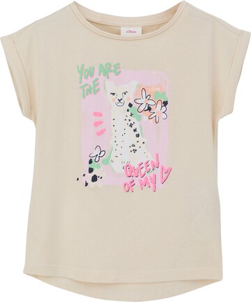 T-Shirt s.Oliver en beige