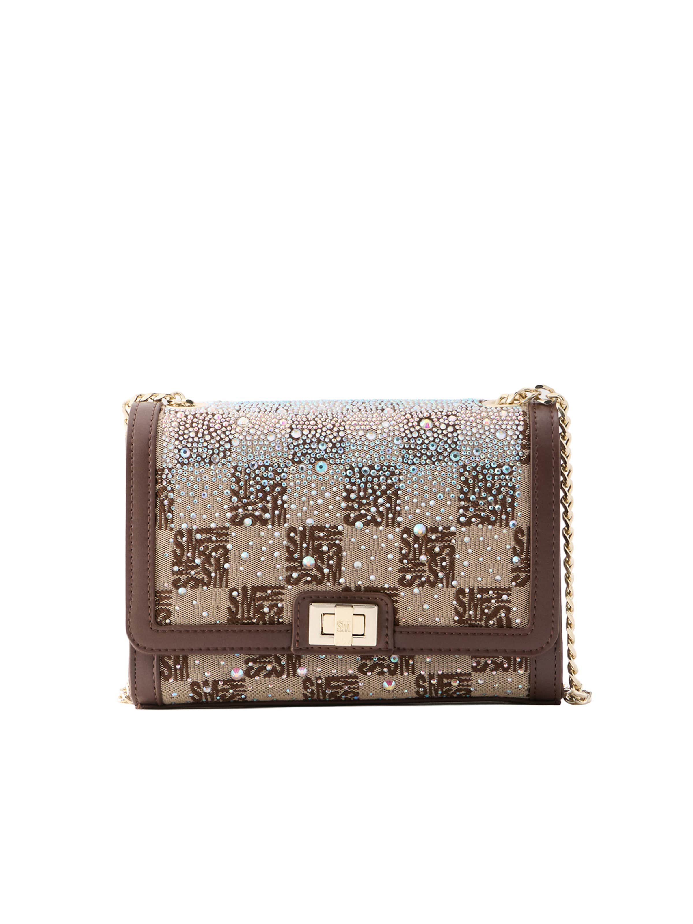 STEVE MADDEN Válltáska 'Braya-12' - barna: elől