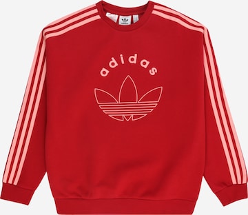 ADIDAS ORIGINALS Sweatshirt in Rot ABOUT YOU