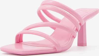 Bershka Mule en rose clair, Vue avec produit