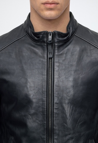 Veste mi-saison 'Dablo' Mauritius en noir