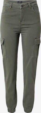 Effilé Pantalon cargo 'Kodana' LTB en vert : devant