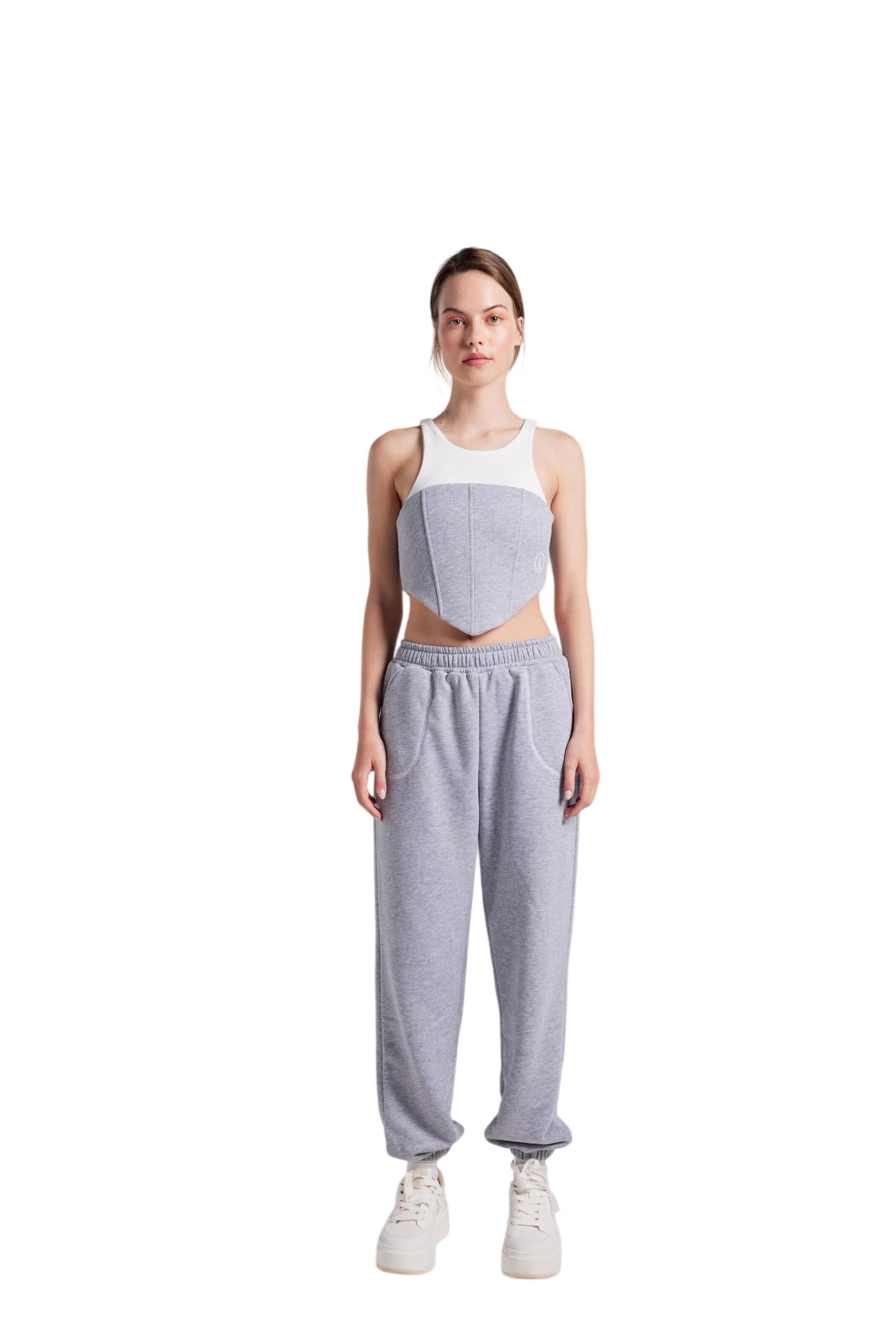 HOLLY LOLLY Tapered Hose in Grau
