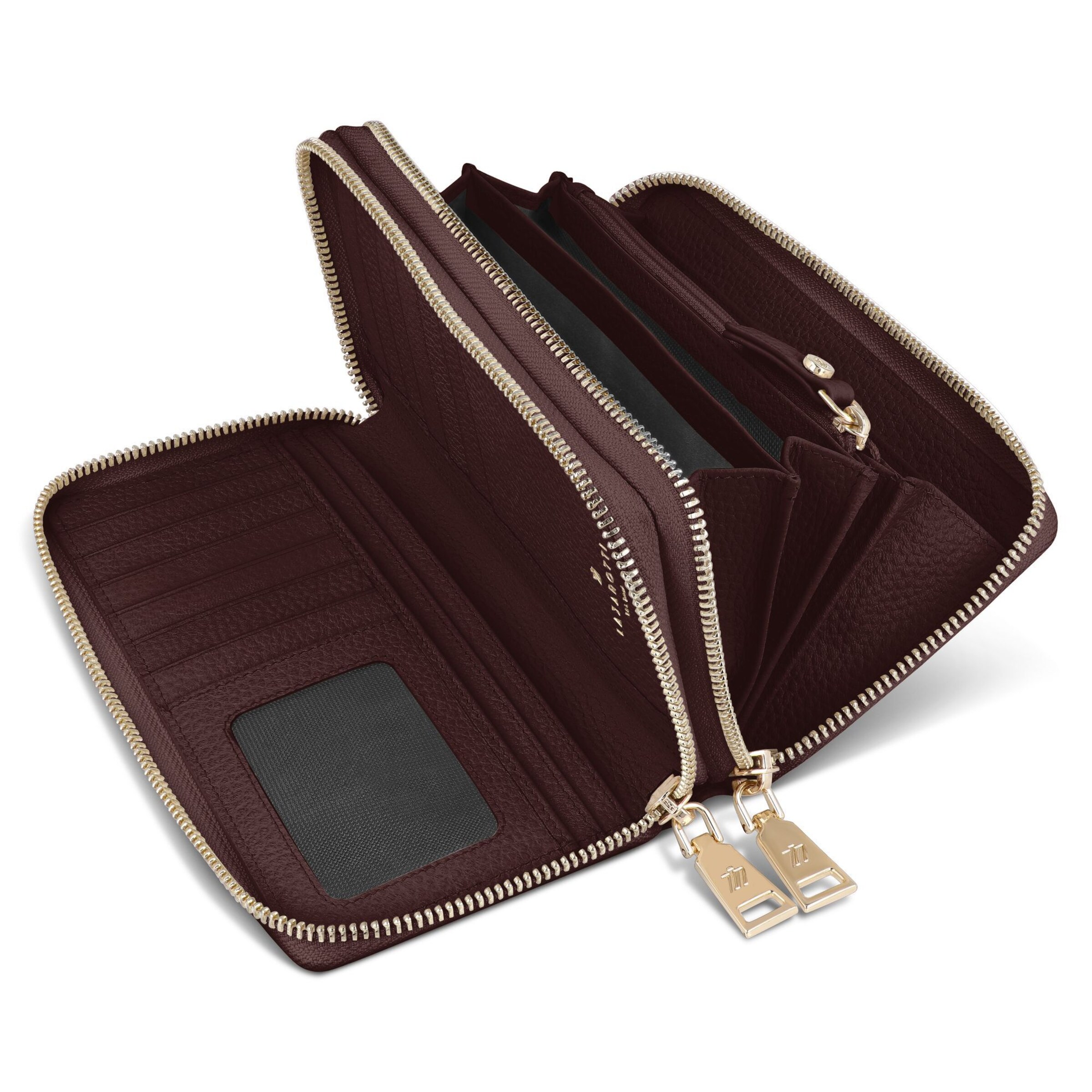 Lazarotti Wallet 'Bologna' in Brown