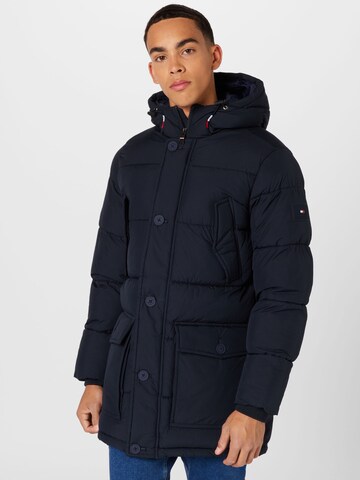 Veste d’hiver 'ROCKIE' TOMMY HILFIGER en bleu : devant