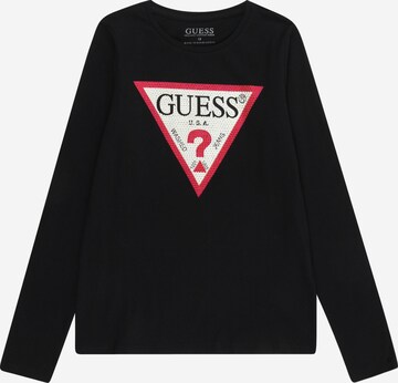 GUESS Shirt in Zwart: voorkant