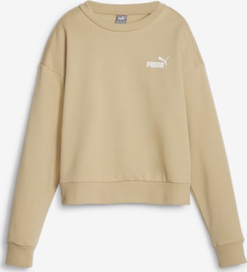 Sweat de sport PUMA en beige : devant