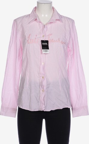 Luis Trenker Bluse XL in Pink: predná strana