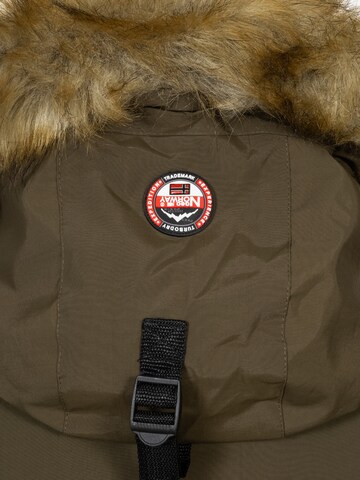Geo Norway Winterparka in Grün