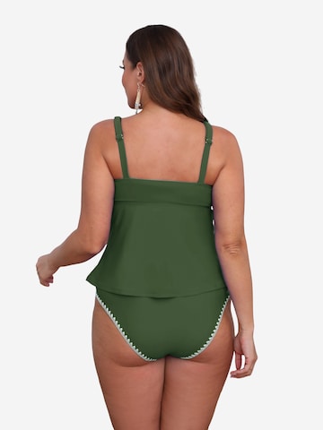 Cupshe Tankini in Grün