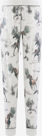 PJ Salvage Pajama Pants 'Wild Force' in White