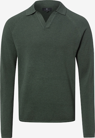 Pull-over Nils Sundström en vert : devant