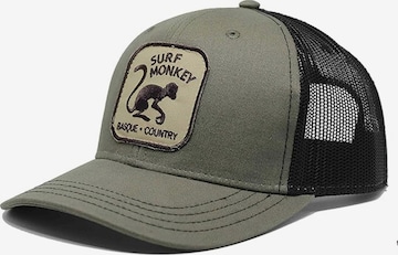Surf Monkey - Boné em verde: frente