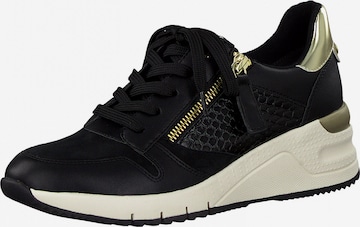 TAMARIS Platform trainers in Black: front