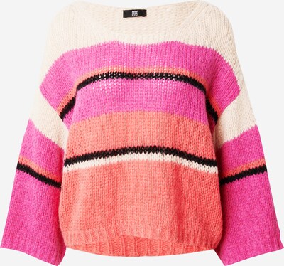 Pullover Riani di colore fucsia / rosa chiaro / nero / bianco, Visualizzazione prodotti