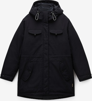 juoda NAPAPIJRI Demisezoninė striukė 'CIBIANA': priekis