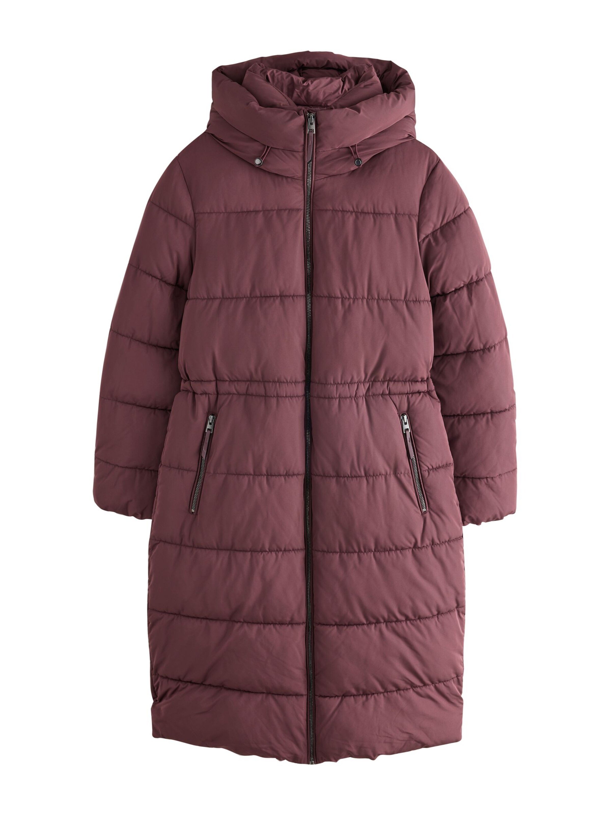 Next Winter coat in Purple: front