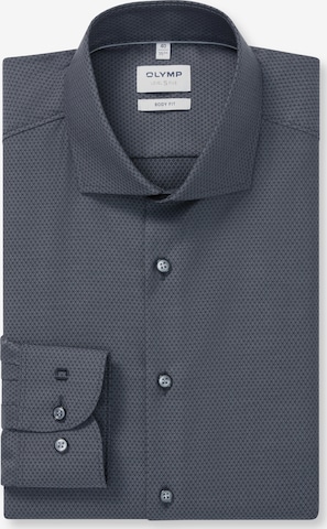 OLYMP Regular fit Button Up Shirt in Grey: front