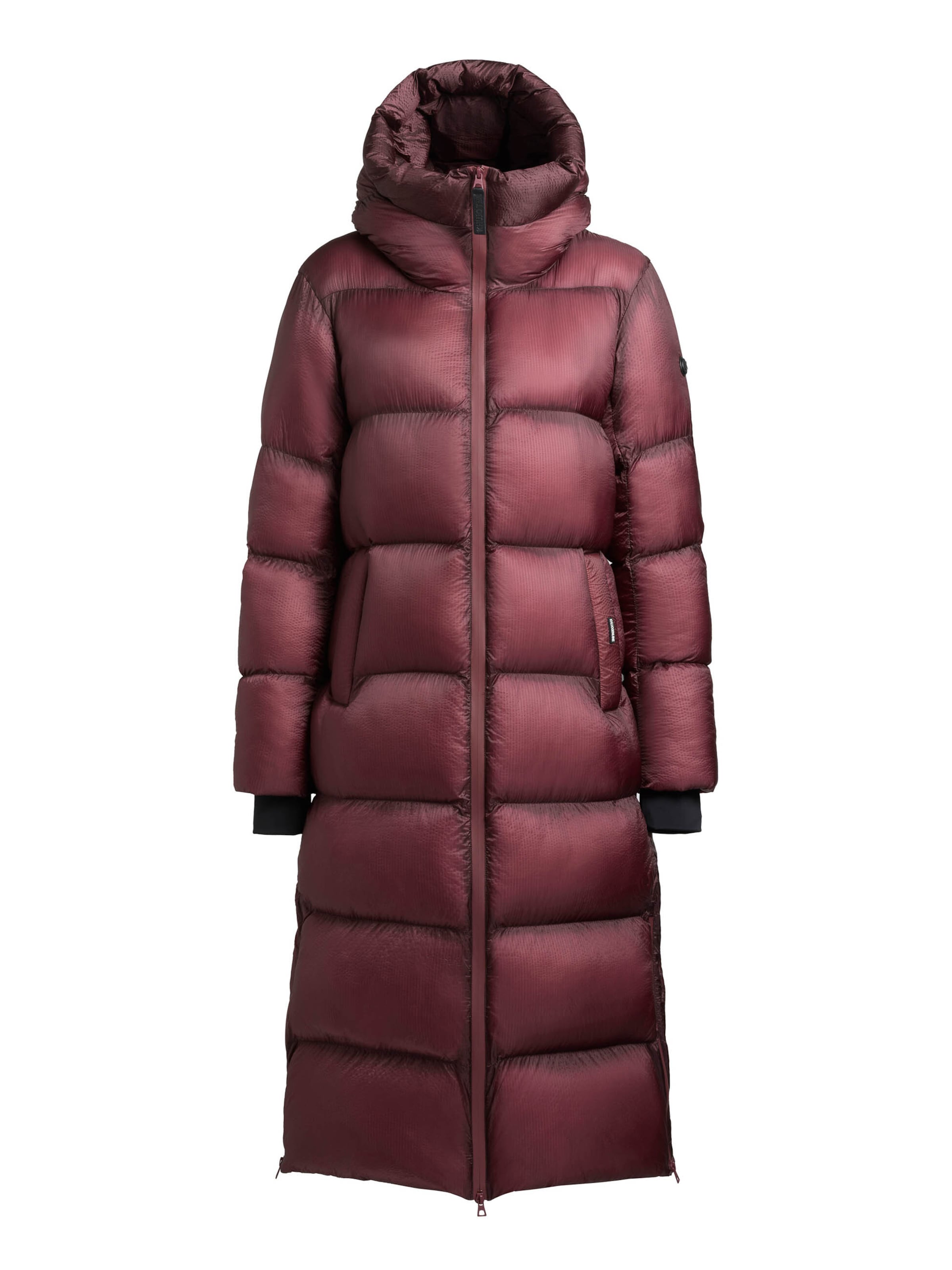 khujo Wintermantel 'Zinnia' in dunkelrot, Produktansicht