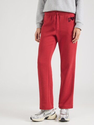 GAP Boot cut Pants 'HERITAGE' in Red: front