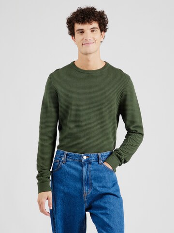 JACK & JONES Πουλόβερ 'OTTO' σε πράσινο: μπροστά