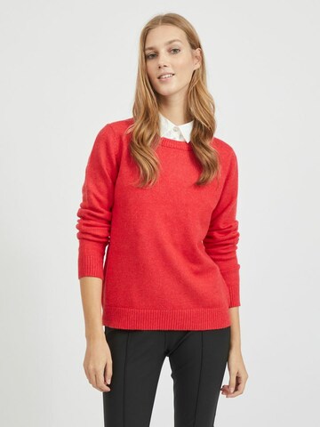 Pull-over VILA en rouge : devant