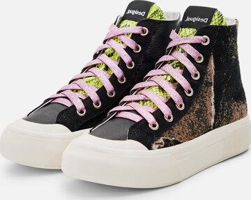 Desigual Sneakers hoog in Zwart