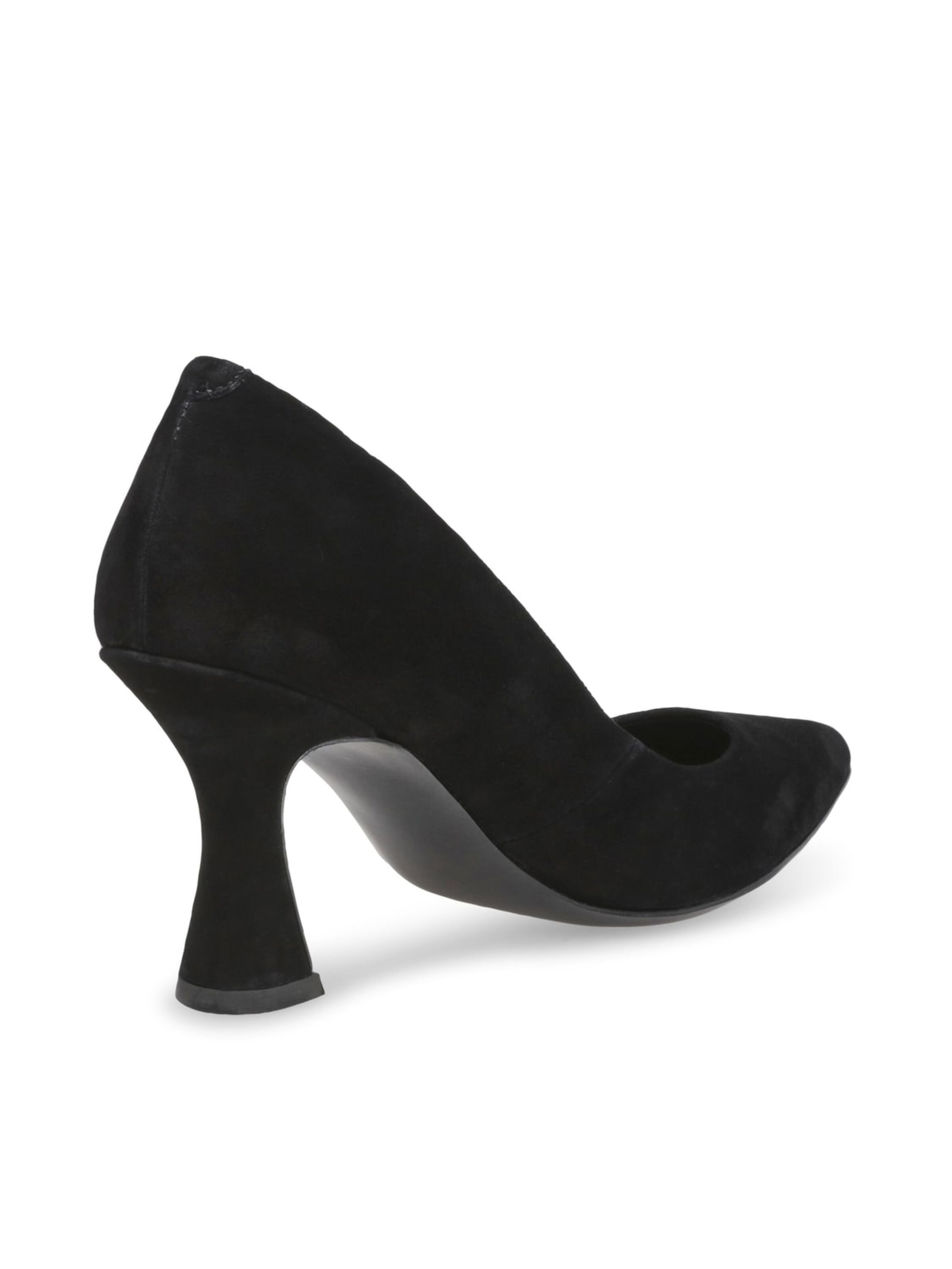 STEVE MADDEN Pumps 'Notary Black Sued Décolleté Shoes' i sort