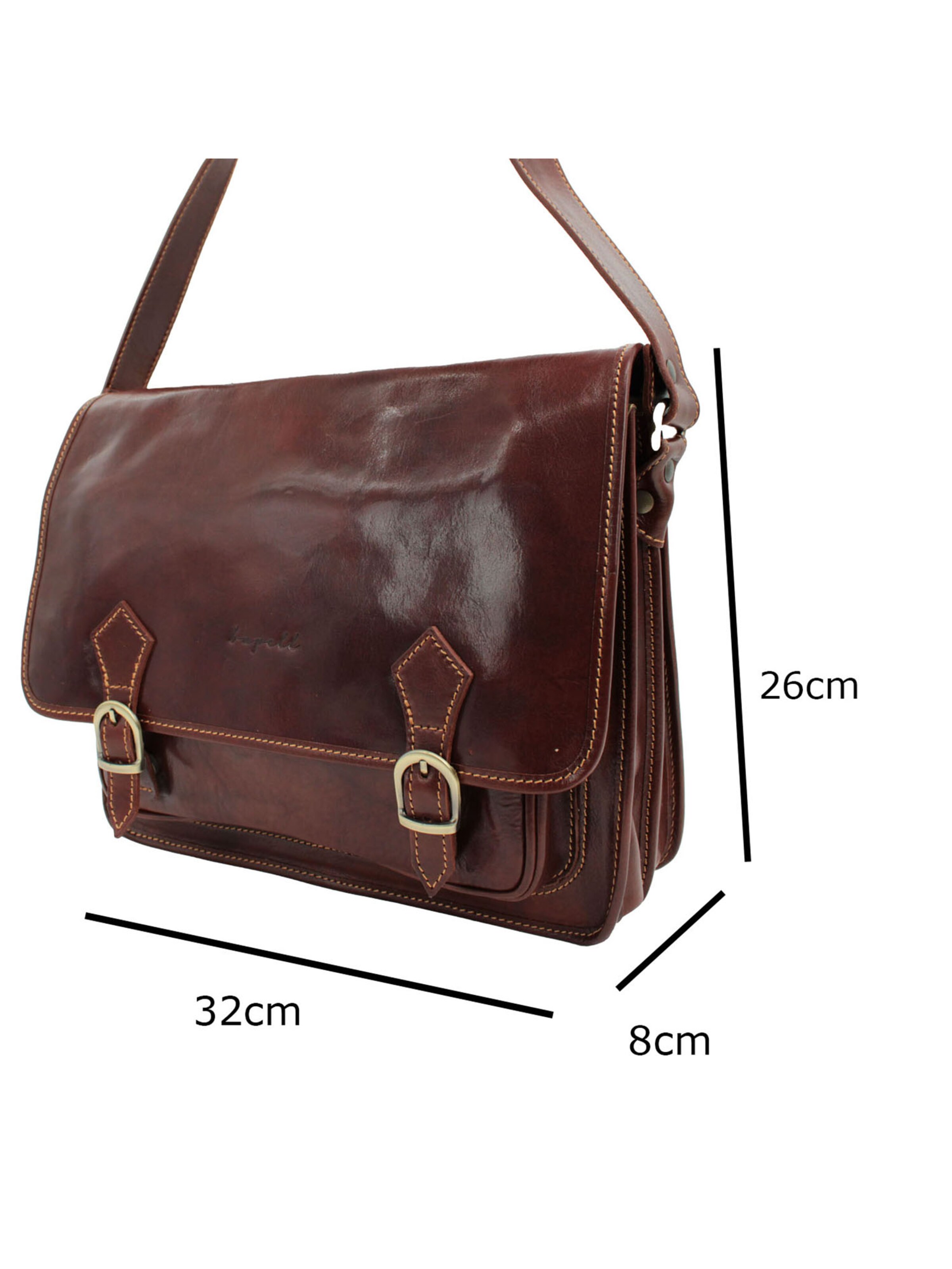 bupell Messenger 'Nico' in Brown
