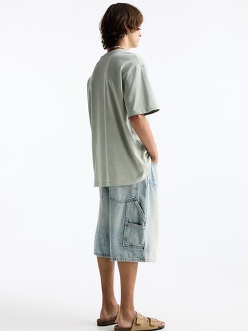 T-Shirt Pull&Bear en vert