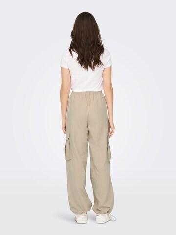 Loosefit Pantalon cargo 'KARIN' ONLY en beige