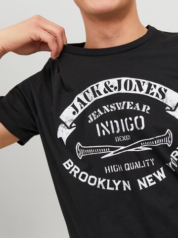 JACK & JONES - Camiseta 'Jeans' en negro