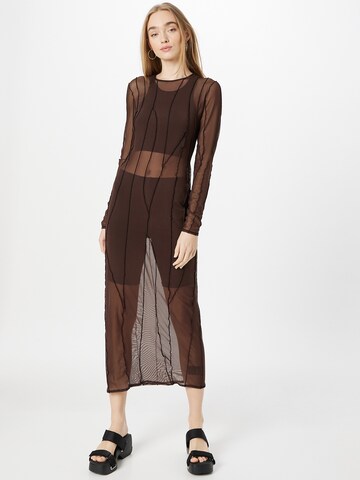 WEEKDAY Dress 'Shae' in Brown: front