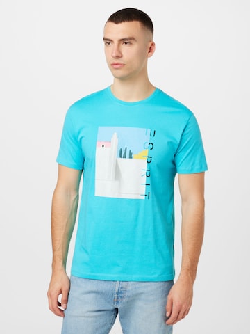 zils ESPRIT T-Krekls: no priekšpuses