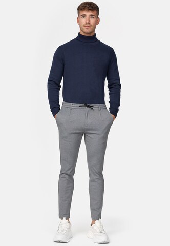 JEFF Regular Chino trousers ' Dyer ' in Grey