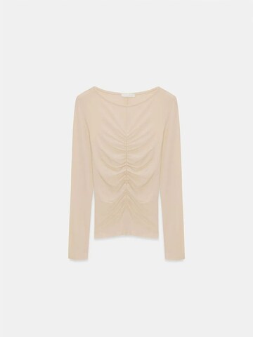 Dilvin Shirt in Beige