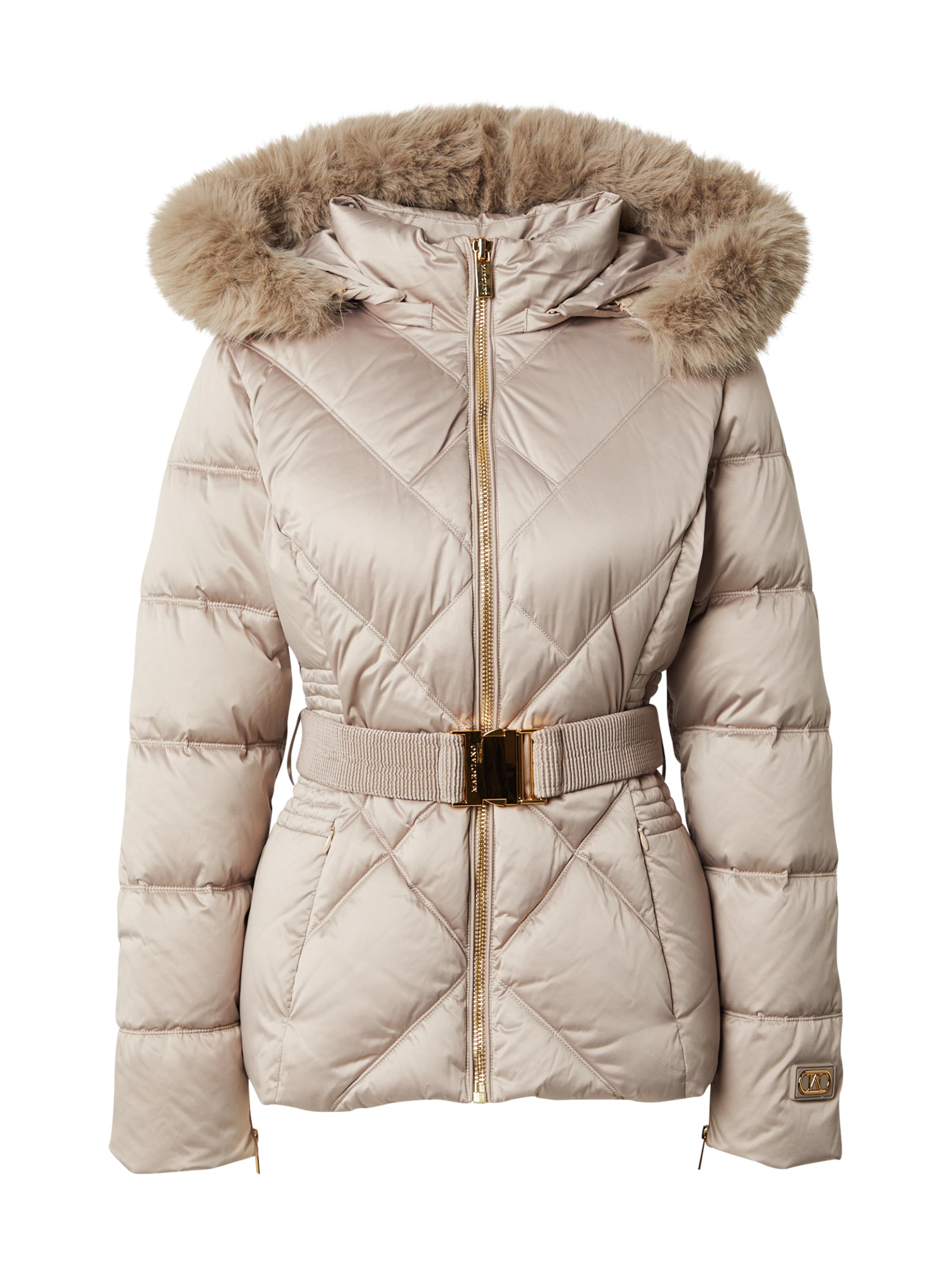 GUESS by Marciano Зимняя куртка 'ELLY' в Серый: спереди