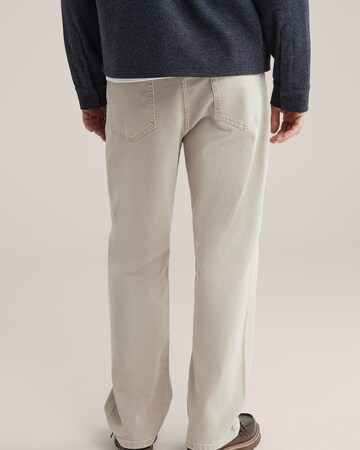 WE Fashion Loosefit Τζιν σε μπεζ